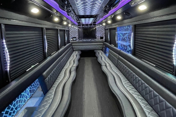 Jupiter Party Bus Interior